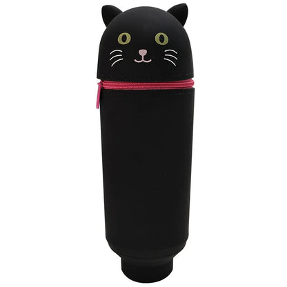 Animal standing pencil case, pen holder suitable for students, school, office, back-to-school gifts