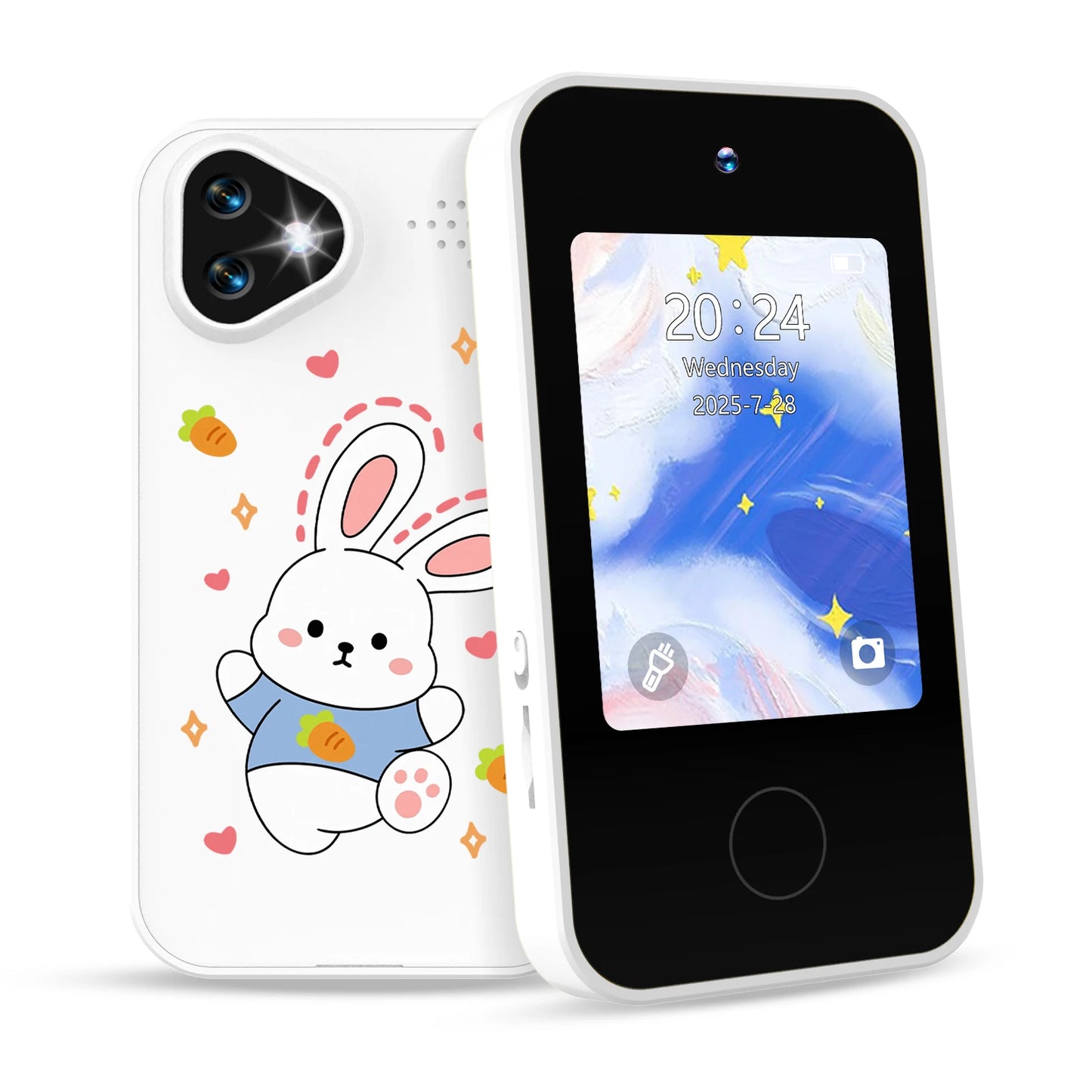 SMARTPHONE ENFANT|Jouet Éducatif sécuritaire sans Internet- Selfie-Phone™