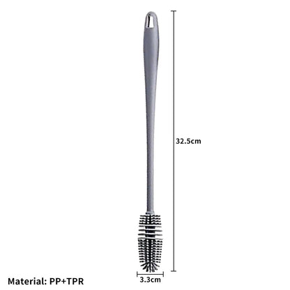 Brosse à bouteilles en Silicone,ou Brosse amovible votre choix