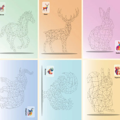 COLORIAGE PAR NUMERO | Activité créative de coloriage avec les STICKERS 3D