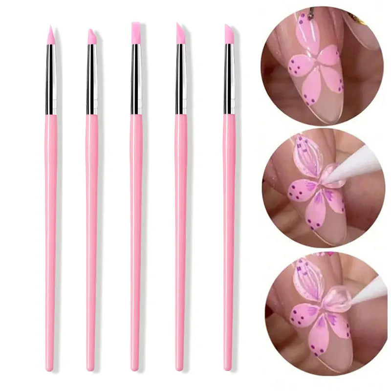 ACCESSOIRES MAQUILLAGE| 5 Pinceaux éponges pour finition et précision