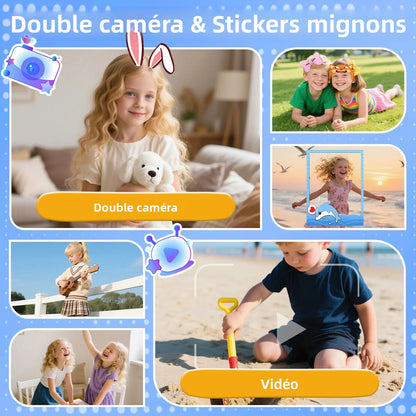 SMARTPHONE ENFANT|Jouet Éducatif sécuritaire sans Internet- Selfie-Phone™