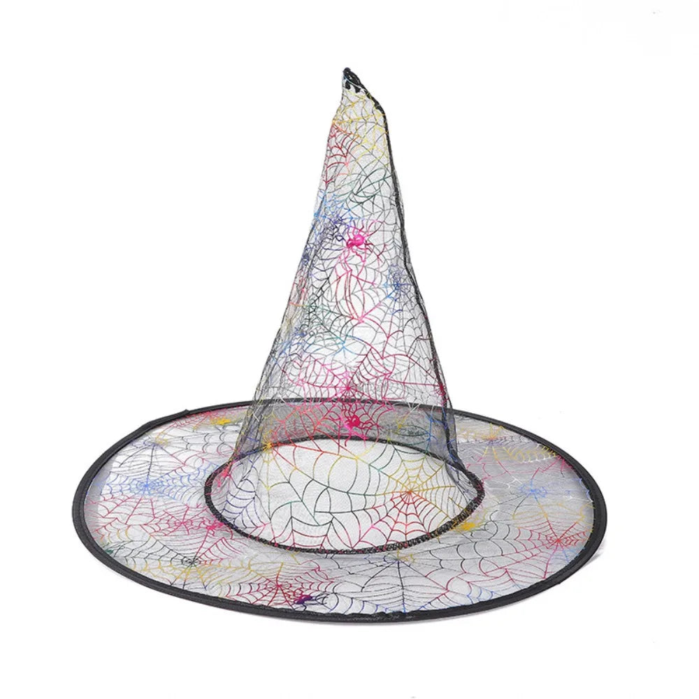 Chapeau de Sorcière en Gaze pour Halloween| Déguisement et décoration🧙🎩