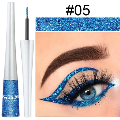 MAQUILLAGE HALLOWEEN: Eyeliner liquide poudre gel brillante💄🎃🤡