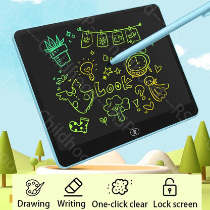 TABLETTE D'ÉCRITURE | Ardoise Magique LCD Griffonneuse™ Ecologique #11-13-16