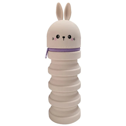 Animal standing pencil case, pen holder suitable for students, school, office, back-to-school gifts