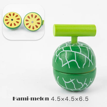Dinette Enfant - CUISINE  en BOIS| LÉGUMES MAGNÉTIQUE à découper( vendu à l'unité)