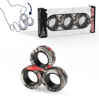 Anneaux Magnétiques Anti Stress | Fidget-Rings™
