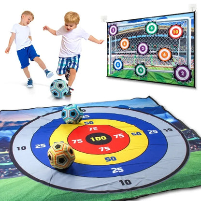 Jeu d'Adresse Football | Tapis de Tir Enfant – Intérieur & Extérieur