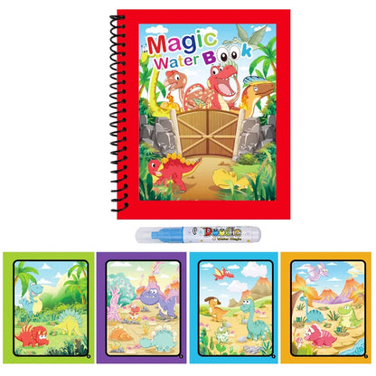 COLORIAGE MAGIQUE| Peinture Magique™ à l'eau reutilisable-Jeu Calme & autonome 2-8ans
