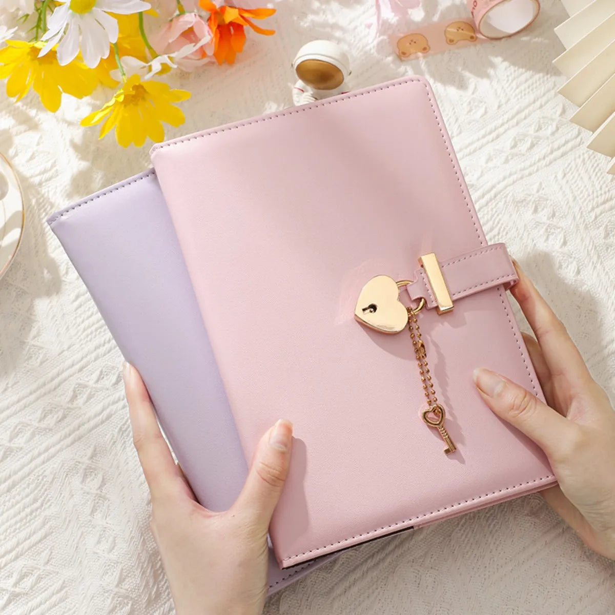 JOURNAL INTIME |Secrets-Sous-Clé™ cahier à anneaux d'organisation personnelle