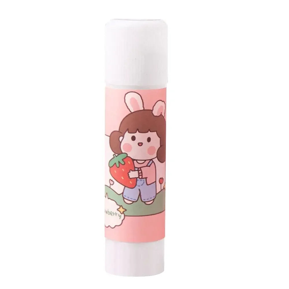 1PCS Kawaii Cartoon Capybara Solid Glue DIY PVA Glue Stick Stationery Supplies Super Strong Adhesives School Office