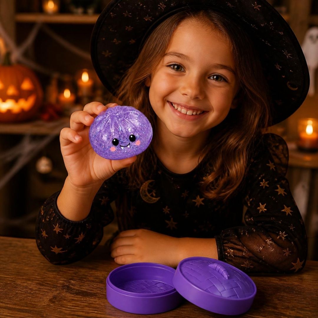 squishy  Halloween Dumpling moelleux  mauve