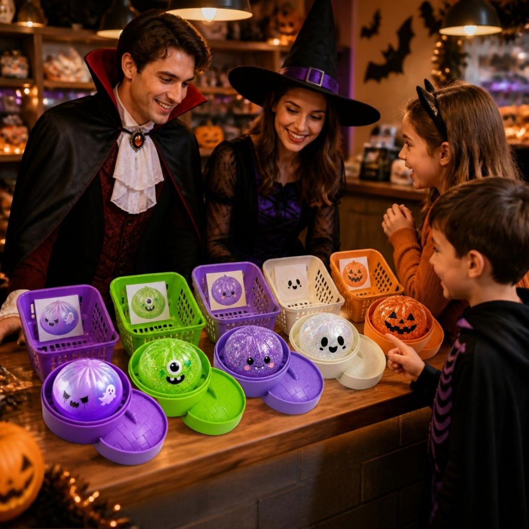 choisir votre squisshy dumpling modèle pour Halloween c est possible