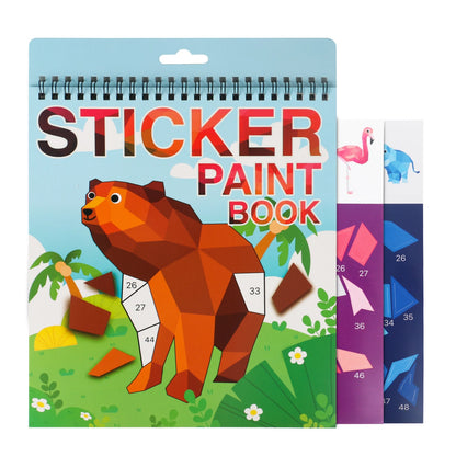 COLORIAGE MAGIQUE MATERNELLE| stickers numérotés`-Stickers-Puzzle 3-7ans