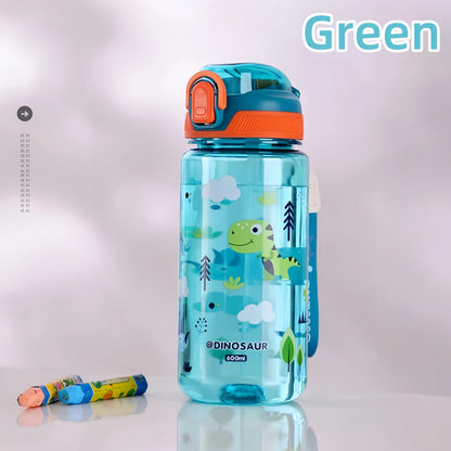 GOURDE ENFANT| Paille en sillicone, sans fuite le gourde POP™