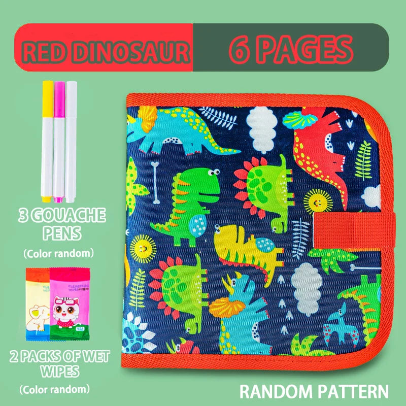 CAHIER DESSIN EFFAÇABLE | Ardoise StoryBook™ Effaçable, Multipages: 6, 10 ou 16 pages