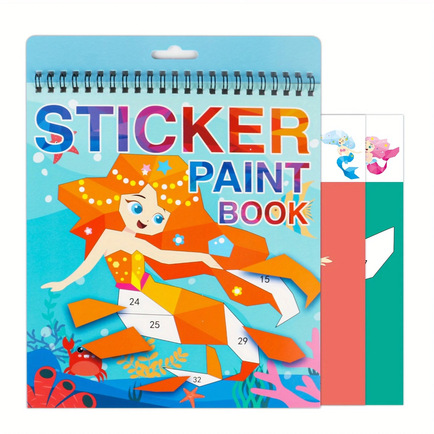 COLORIAGE MAGIQUE MATERNELLE| stickers numérotés`-Stickers-Puzzle 3-7ans