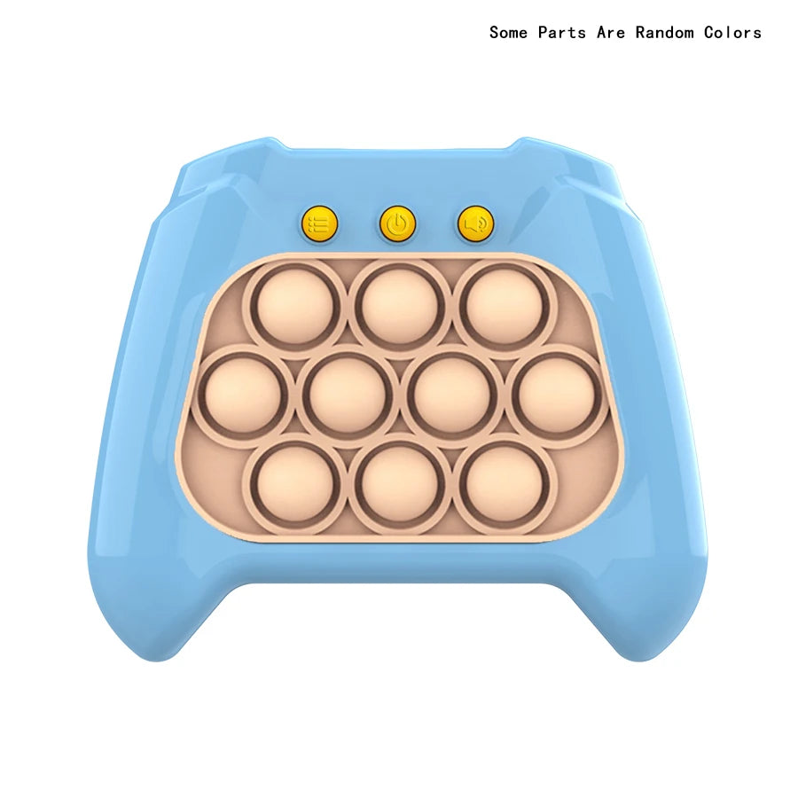 Jeu de bulles Pop Light Fidget|jeu de bulles à poussée rapide, jouets portables à poignée,