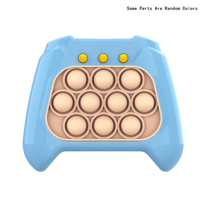 Jeu de bulles Pop Light Fidget|jeu de bulles à poussée rapide, jouets portables à poignée,