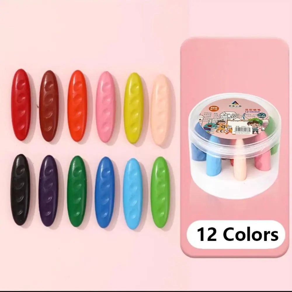 PREMIER CRAYON BÉBÉ| Crayon de couleur Ergonomique -Mini Couleurs™