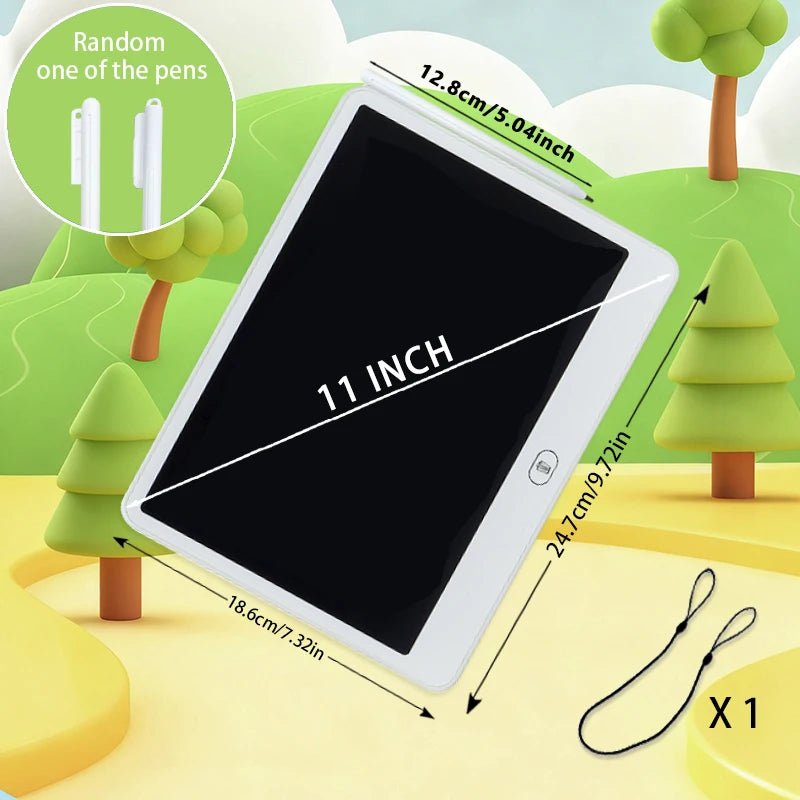 TABLETTE D'ÉCRITURE | Ardoise Magique LCD Griffonneuse™ Ecologique #11-13-16