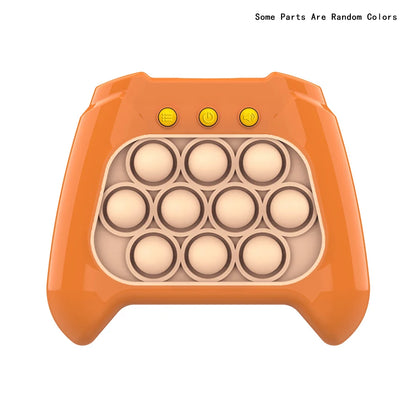 Jeu de bulles Pop Light Fidget|jeu de bulles à poussée rapide, jouets portables à poignée,