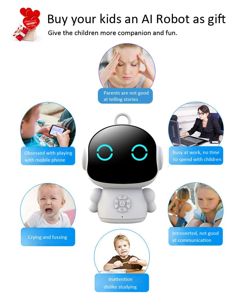 ROBOT JOUET | Assistant Éducatif pour enfant de 3ans et plus TUYA