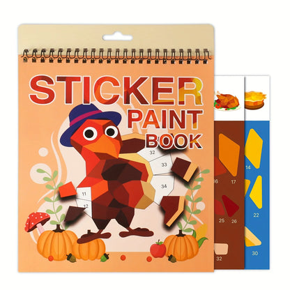 COLORIAGE MAGIQUE MATERNELLE| stickers numérotés`-Stickers-Puzzle 3-7ans