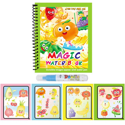 COLORIAGE MAGIQUE| Peinture Magique™ à l'eau reutilisable-Jeu Calme & autonome 2-8ans