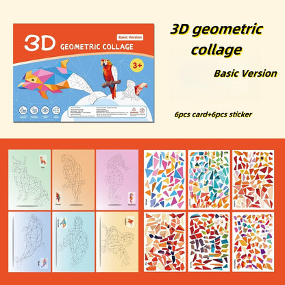 COLORIAGE PAR NUMERO | Activité créative de coloriage avec les STICKERS 3D