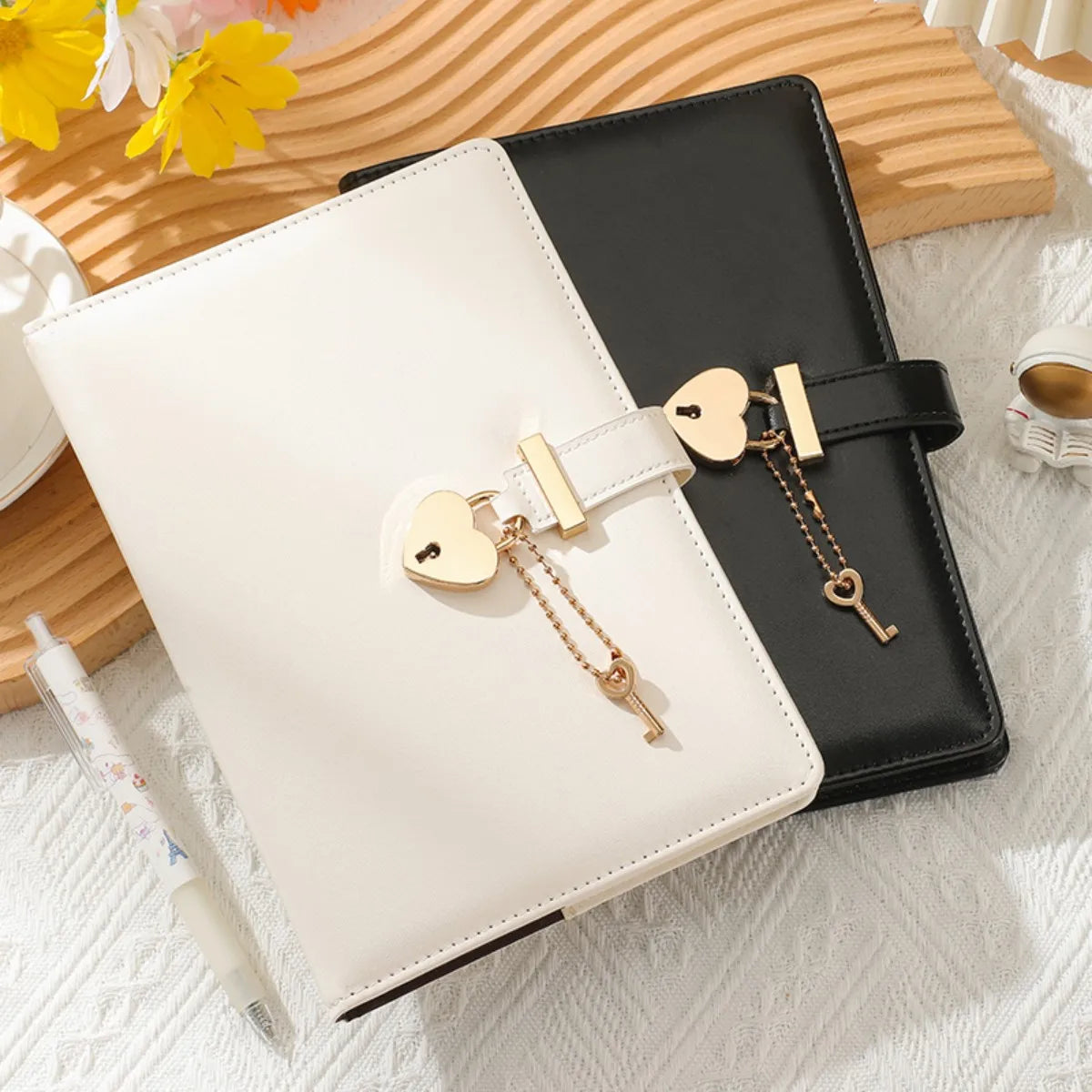 JOURNAL INTIME |Secrets-Sous-Clé™ cahier à anneaux d'organisation personnelle