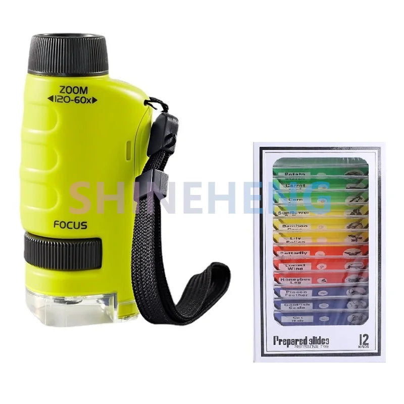 microscope enfant portable | Explorateur 60-120x-Pocket Zoom™