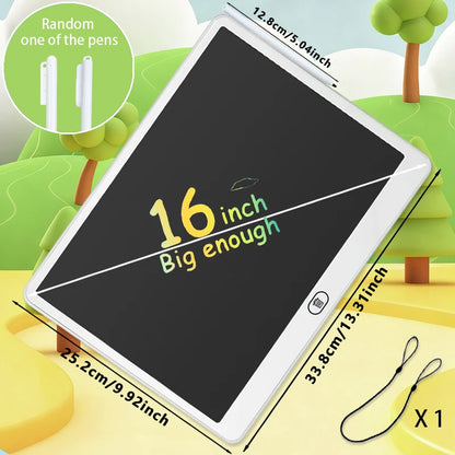 TABLETTE D'ÉCRITURE | Ardoise Magique LCD Griffonneuse™ Ecologique #11-13-16