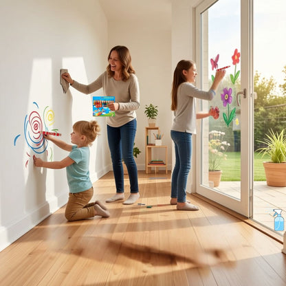 CRAYON DE COULEUR AQUARELLABLE | Les 3-en-1 ™- 10 Couleurs de base, enfants
