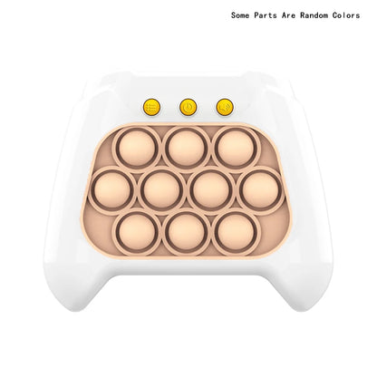 Jeu de bulles Pop Light Fidget|jeu de bulles à poussée rapide, jouets portables à poignée,