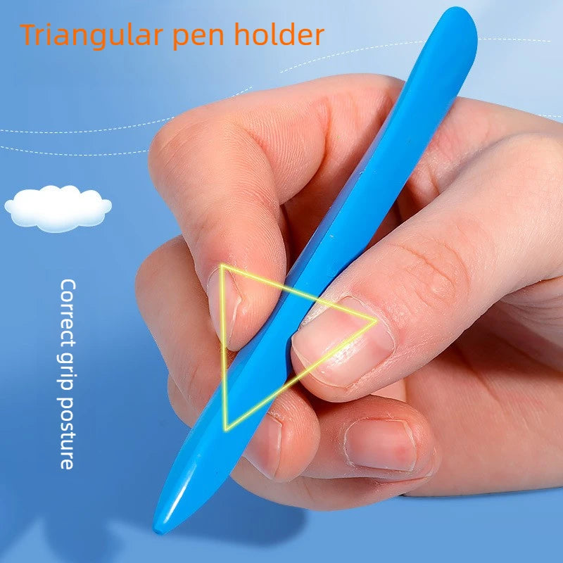 12-36 Color Kawaii Double-headed Triangle Crayon Children's Oil Painting Sticks Safe and Harmless Early Art Educational Supplies