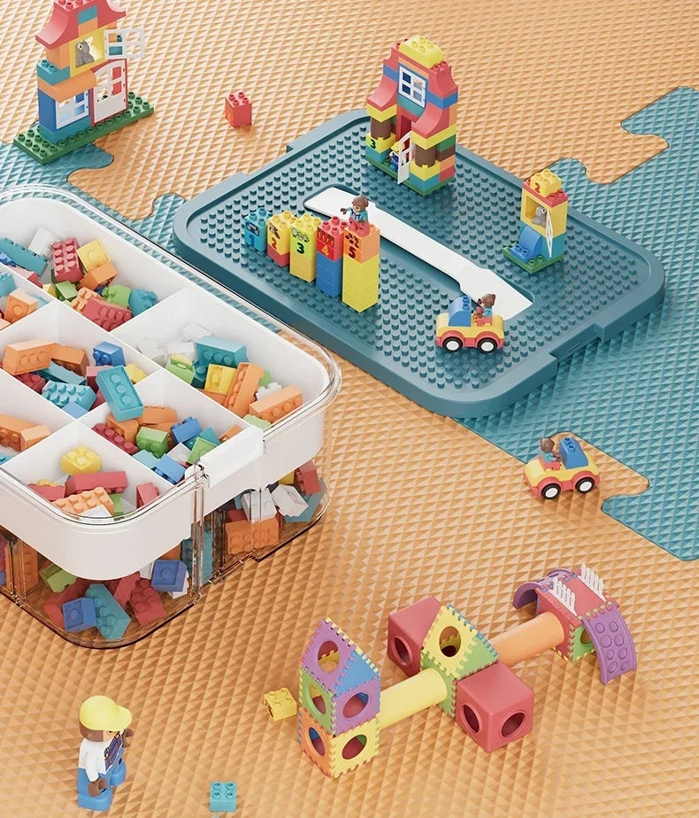 BOITE EN PLASTIQUE | Rangement organisé :  Blocs de construction LEGO