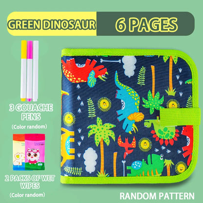 CAHIER DESSIN EFFAÇABLE | Ardoise StoryBook™ Effaçable, Multipages: 6, 10 ou 16 pages