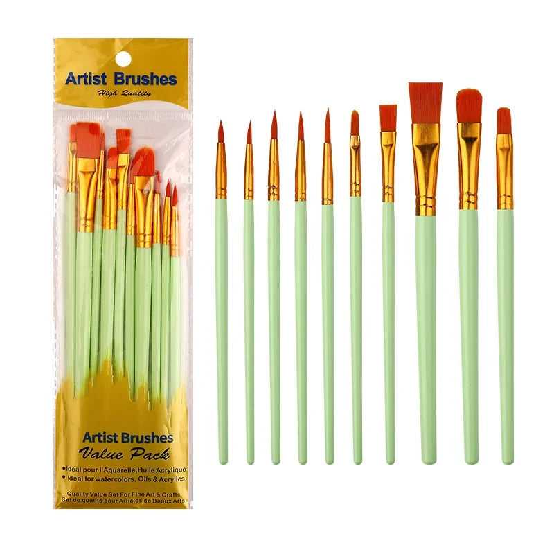 10 PINCEAUX|  Maquillage Halloween, peinture enfant