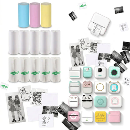 ROULEAUX DE PAPIER POUR IMPRESSION THERMAL| 3 Options