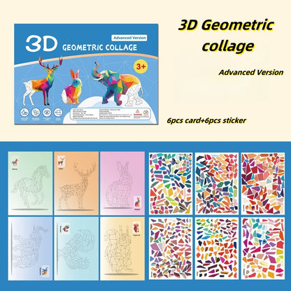 COLORIAGE PAR NUMERO | Activité créative de coloriage avec les STICKERS 3D