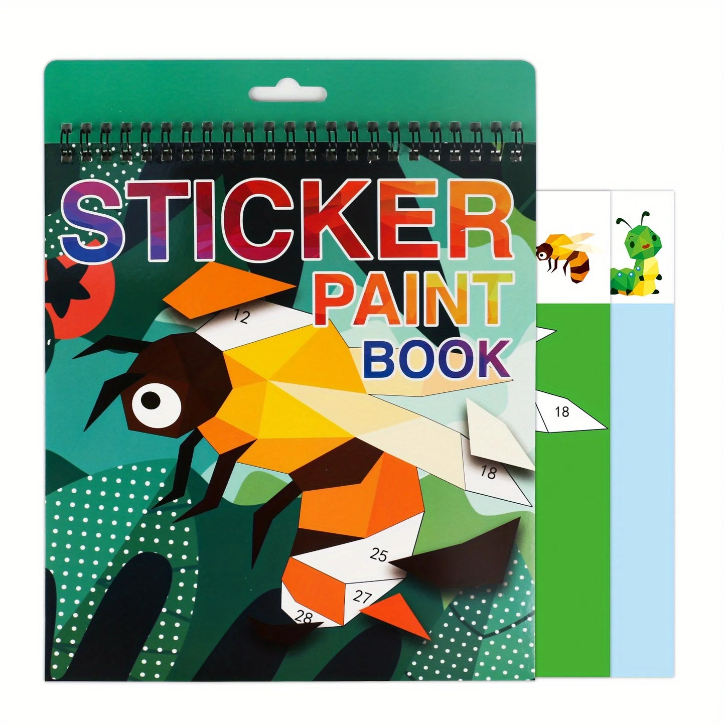 COLORIAGE MAGIQUE MATERNELLE| stickers numérotés`-Stickers-Puzzle 3-7ans