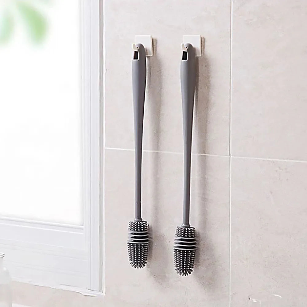 Brosse à bouteilles en Silicone,ou Brosse amovible votre choix