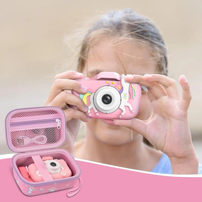 (Case only) Kids Camera Case for Goopow/for Mgaolo/for CIMELR/for Seckton/for OZMI/for Dylanto Digital Camera Toys