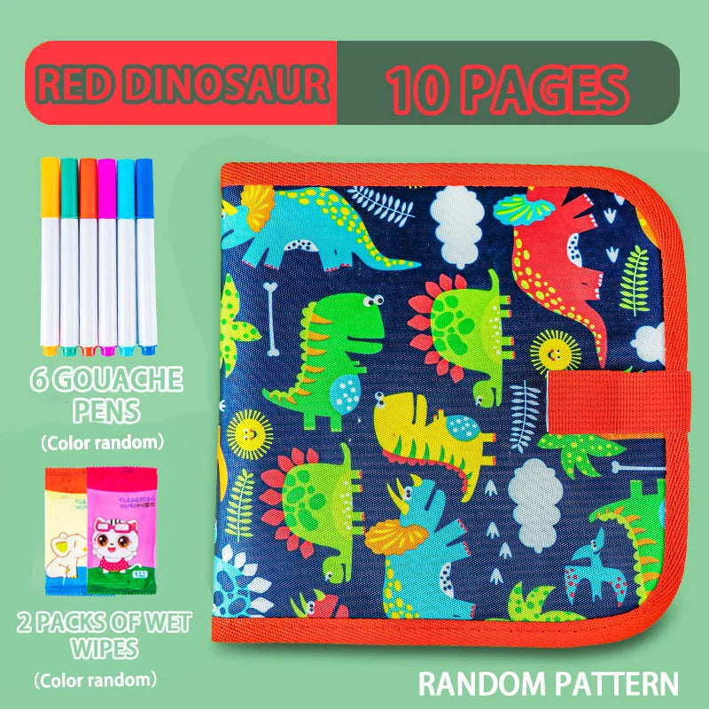 CAHIER DESSIN EFFAÇABLE | Ardoise StoryBook™ Effaçable, Multipages: 6, 10 ou 16 pages