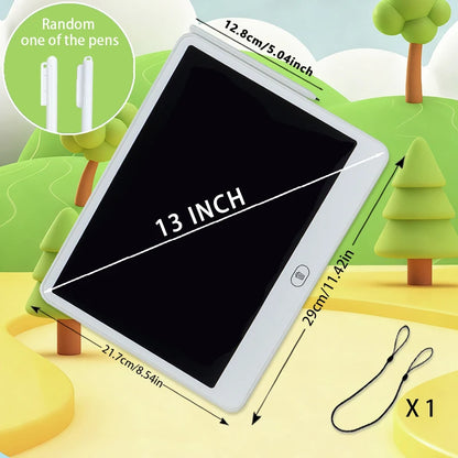 TABLETTE D'ÉCRITURE | Ardoise Magique LCD Griffonneuse™ Ecologique #11-13-16