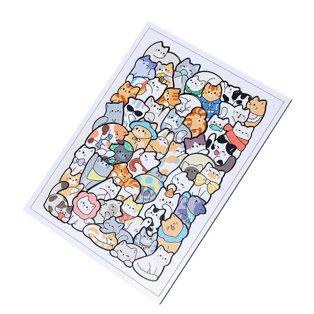 PUZZLE ENFANT 5 ANS | Puzzle 50 pièces animaux cachés MYSTÈREPuzzle™