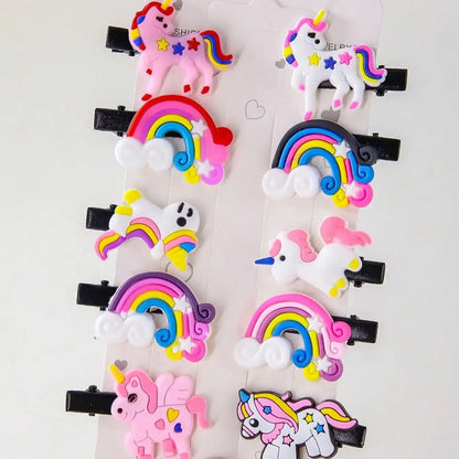 Lot 20 Pinces à Cheveux Colorées Enfant | MagicStyle