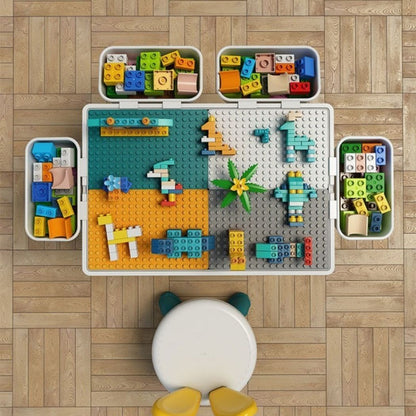 la meilleure table d'activité bébé bien pensée pour tout faire les activité de développement et de stimulation précoce. Un cadeau parfait